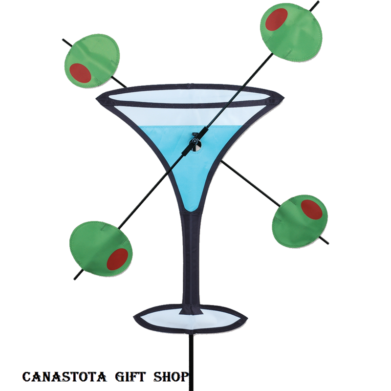 21816  14" Martini : Whirligig Size: 15 in. X 20 in.           diameter: 28 in. upc #630104218164