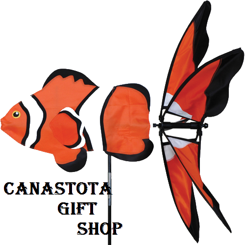 # 25429 : 24" Clownfish  Aquatic Life Spinners  upc #  630104254292