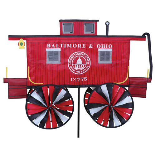 # 25934 : B&O Caboose  Train Spinners  upc #  630104259341