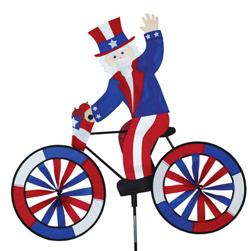 # 25997 : Uncle Sam  Bicycle Spinners  upc #  63010425997