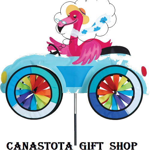 # 26757 : Flamingo  Car Spinners  upc #  630104267575