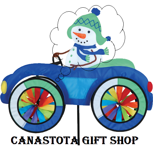 # 26765 : Snowman  Car Spinners  upc #  630104267650