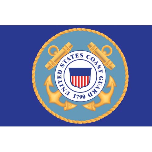 #55125:Coast Guard:Seafarer Flag upc #630104551254