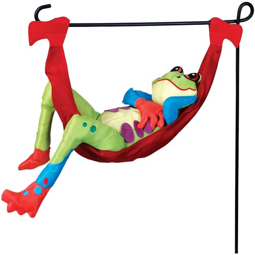 59151  Tree Frog Hammock : Garden Charms   UPC# 630104591519