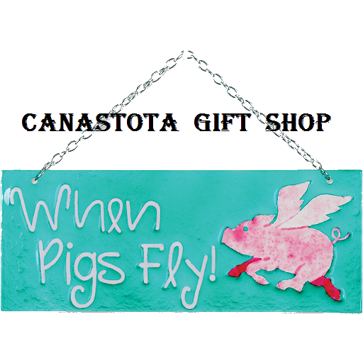 # 81136 : When Pigs Fly   Glass Expressions  upc #  63010481136