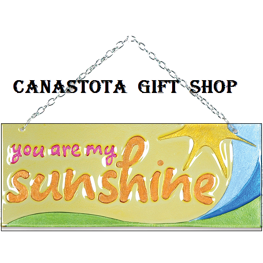 # 81234 : You are my Sunshine   Glass Expressions  upc #  63010481234