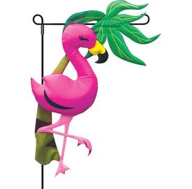 59105  Florence Flamingo : Garden Charms Inflated   UPC# 630104591052