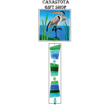 # 81104 : Heron  Glass Sun Catchers  upc #  63010481104