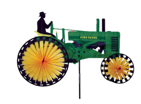 # 25981 : John Deere Vintage Tractor  Vehicle Spinners  upc#  630104259812