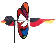 # 25044 : Rainbow Bird  Petite & Whirly Wing Spinner  upc#  630104250447